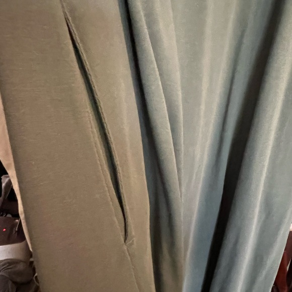 LOFT Women's Teal Maxi Dress with pockets - Picture 5 of 8